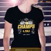 LSU Tigers National Champs 2023 Womens Basketball Stars Shirt