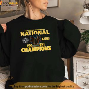 Lsu Tigers National Champs 2023 Womens Basketball Trophy Shirt Lsu Championship Shirt 2