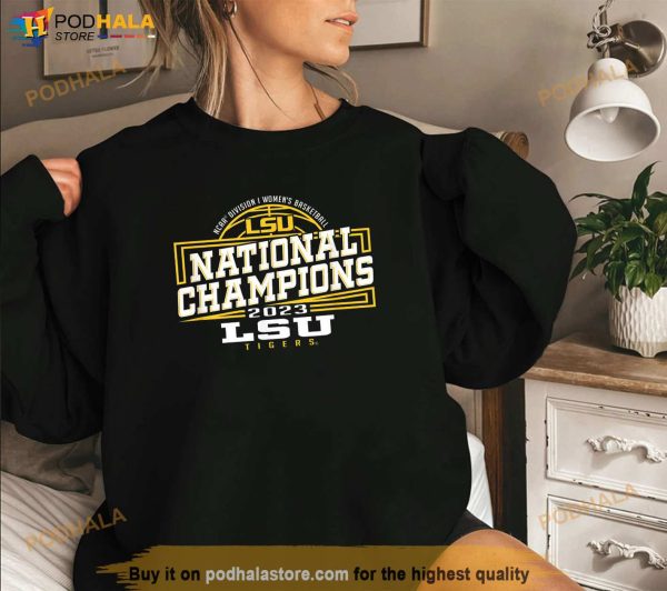 LSU Tigers National Champs 2023 Womens Basketball Victory Shirt, LSU championship Shirt
