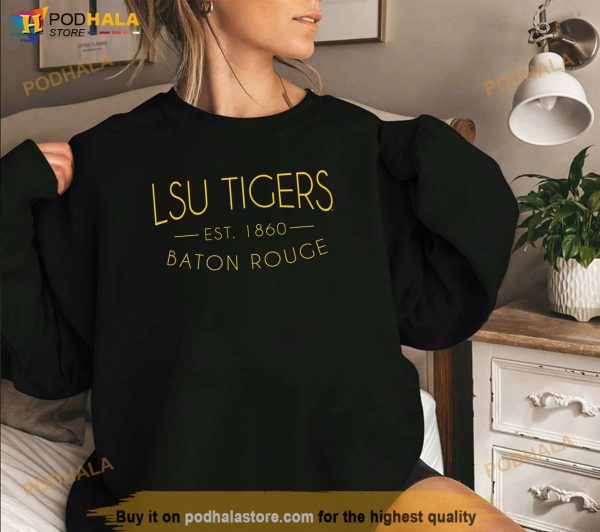 LSU Tigers Simple Shirt, LSU championship Shirt For Fans