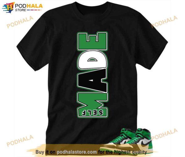 MADE Lucky Green 1s Shirt, Jordan 1 Lucky Green, Lucky Green 1 Jordan Shirt
