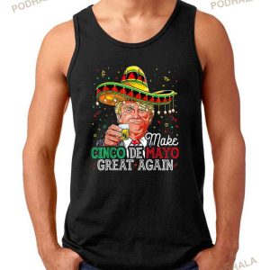 Make Cinco De Mayo Great Again Trump Sombrero Men Women Shirt 2