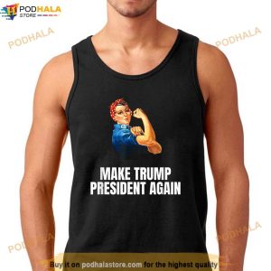 Make Trump President Again 2024 T Shirt Donald Trump Gifts 2