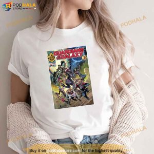 Marvel Guardians Of The Galaxy Vol 3 Cosmic Comic Poster Shirt 2
