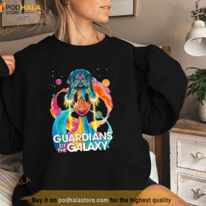 Marvel Guardians Of The Galaxy Volume 3 Bowie Space Rainbow Shirt 4