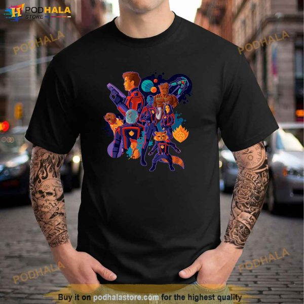 Marvel Guardians of the Galaxy Volume 3 Cosmic Team Shirt