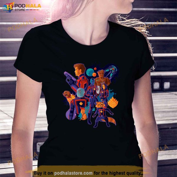 Marvel Guardians of the Galaxy Volume 3 Cosmic Team Shirt