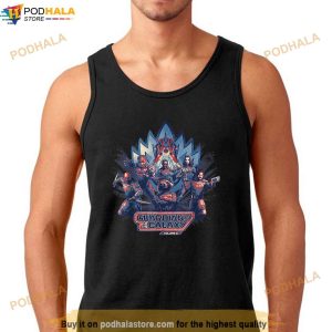 Marvel Guardians Of The Galaxy Volume 3 Team Action Bowie Shirt 2