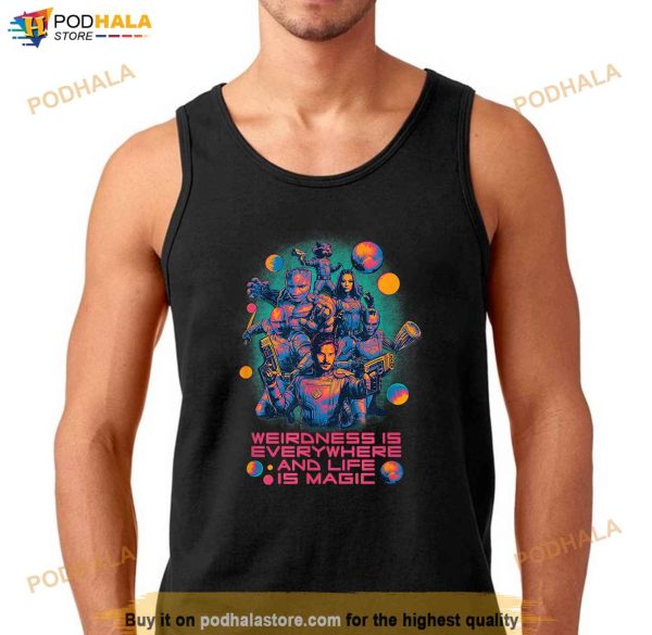 Marvel Guardians of the Galaxy Volume 3 Weirdness Everywhere Shirt