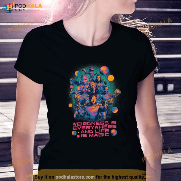 Marvel Guardians of the Galaxy Volume 3 Weirdness Everywhere Shirt