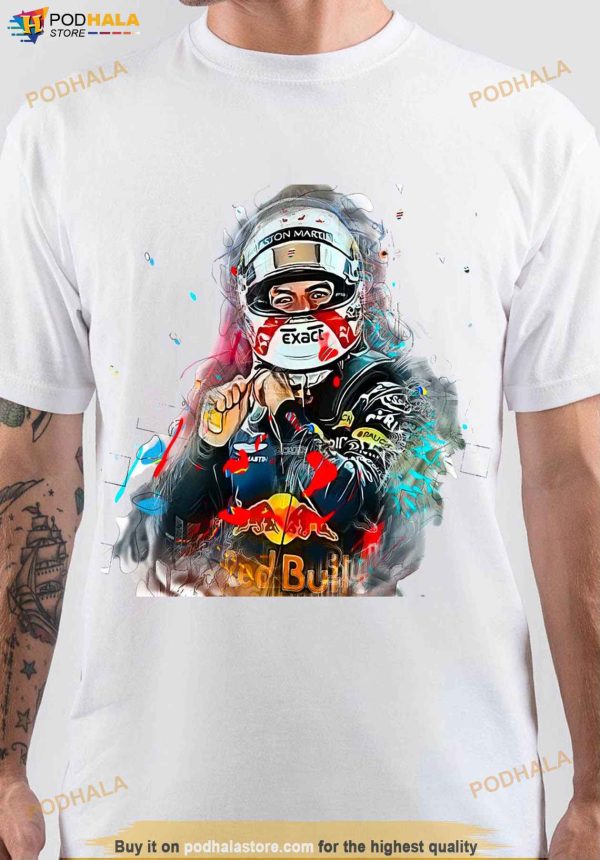Max Verstappen Art Shirt, F1 RedBull Team, Formula 1 Shirt, Max World Champion