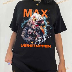 Max Verstappen Shirt, Champion Formula 1 Tee, Racing F1 Player Merch