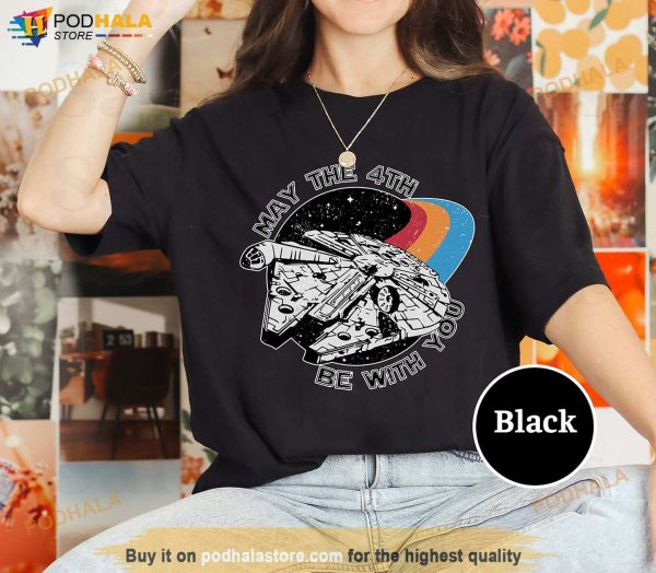 May The 4th Be With You Shirt, Disney Star War Shirt, Star War Space Ship