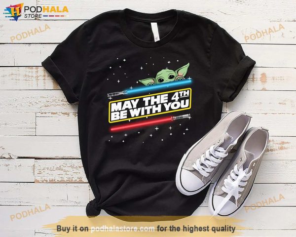May The 4th Be With You Shirt, Disney Star Wars Day Shirt