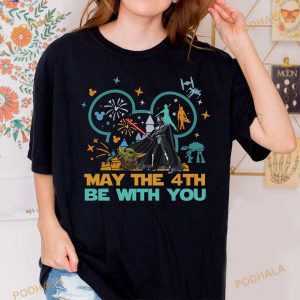 May The 4th Be With You Shirt, May the Fourth Shirt, Star War Character Shirt