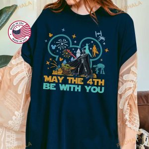 May The 4th Be With You Shirt May The Fourth Shirt Star War Character Tee