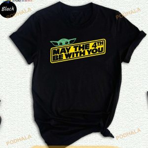 May the 4th be With You Shirt, Star Wars Geek Gift, Funny Star Wars Shirt