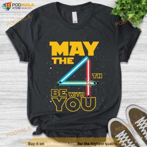 May the Fourth Be With You Shirt, Disney Star War Shirt, Galaxys Edge Shirt