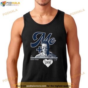 Me Plus Aaron Judge Equals Heart Aaron Judge New York Mlbpa Shirt 2