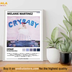 Melanie Martinez CryBaby Album Poster No Frame, Melanie Marinez Merch