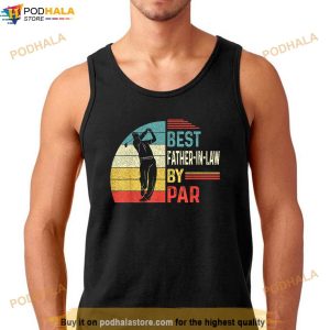 Mens Best Father In Law By Par Daddy Father Day Gifts Golf Lover Shirt 3