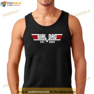 Mens Dad Est 2023 Dad To Be Gifts New Baby Daddy Fathers Day Tshirt 2