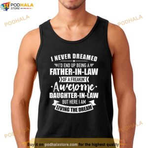 Mens Father In Law Of Awesome Daughter In Law Shirt 3