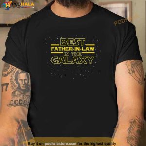 Mens Father In Law Shirt Gift Best Father In Law In The Galaxy Shirt 2