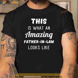 Mens Funny Dad Fathers Day Shirt Gift From Daughter Son In Law Shirt 2