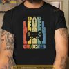 Mens Pregnancy Announcement Dad Level Unlocked Soon To Be Father Shirt