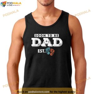 Mens Promoted To Dad Est 2023 Pregnancy Soon To Be Dad Gift Shirt 2