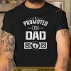 Mens Soon To Be Dad est2023 Fathers Day First Time Dad Shirt