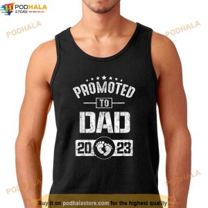 Mens Soon To Be Dad Est2023 Fathers Day First Time Dad Shirt 2