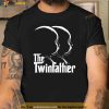 Mens The Twinfather Funny Father Of Twins Dad Gift Shirt, New Father Gifts