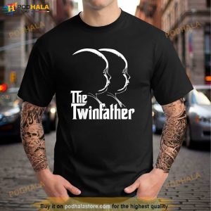 Mens The Twinfather Funny Father Of Twins Dad Gift Shirt New Father Gifts 3