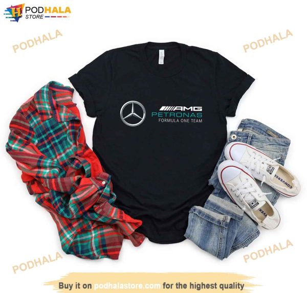 Mercedes Amg Petronas Formula 1 Team Shirt, Mercedes F1 T-Shirt