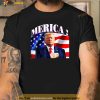 Merica Donald Trump Candidate Presidents Day T-Shirt