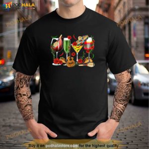 Mexico Wine Tequila Cinco De Mayo Mexican Fiesta Lover Shirt 2
