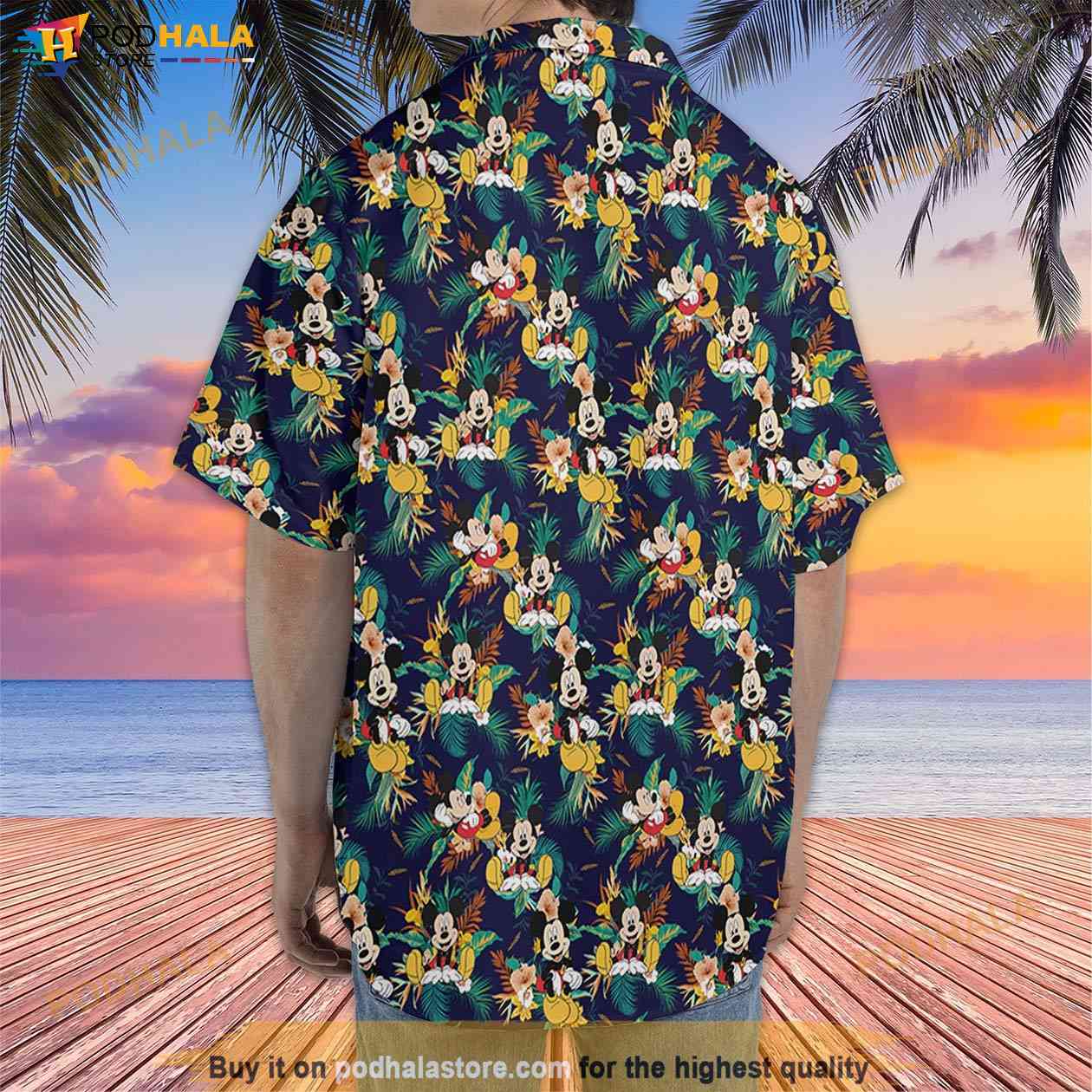 New York Yankees Tropical Floral Custom Name Aloha Hawaiian Shirt