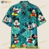 Mickey Mouse Flowers And Leaves Hawaiian Shirt, Aloha Summer Disney Shirt