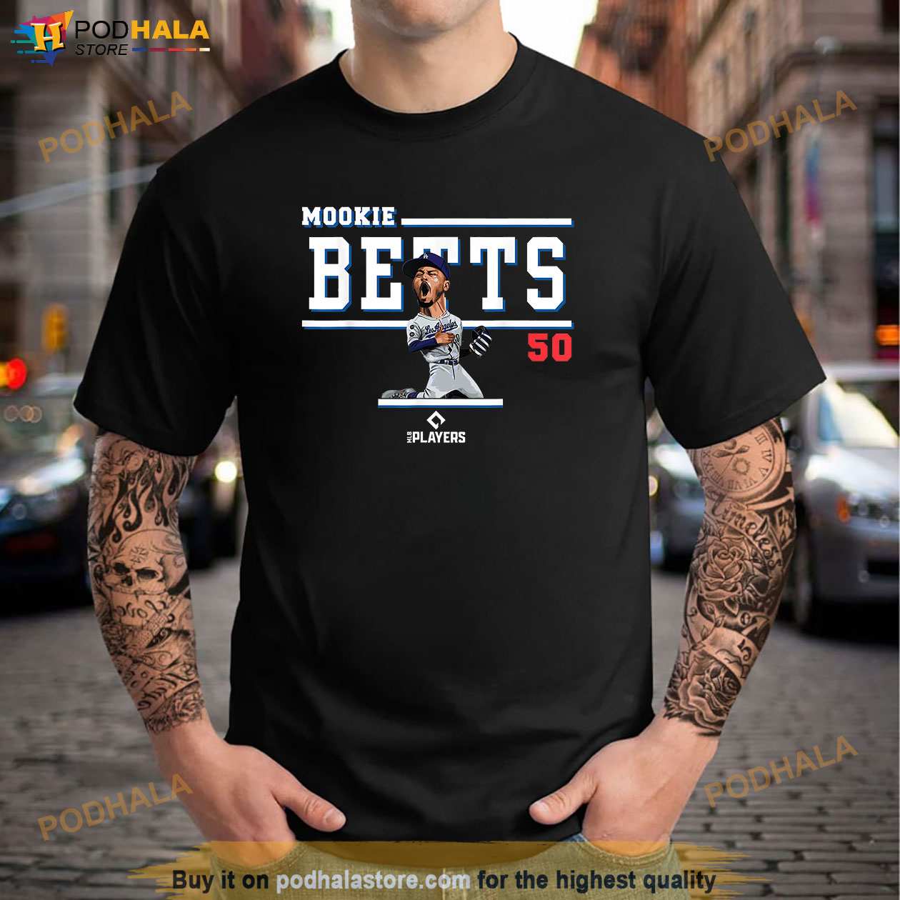 MLBPA Major League Baseball Mookie Betts MLBMOK2014 Shirt - Bring