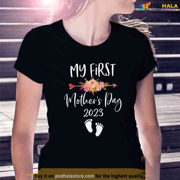 My First Mothers Day 2023 Pregnancy Announcement Mom to Be Shirt