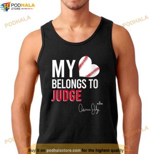 My Heart Belongs To Aaron Judge Shirt Womens Yankee Tshirt 2