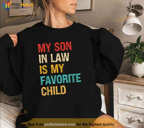 My Son In Law Is My Favorite Mother In Law Shirt, Best Gift For Mother