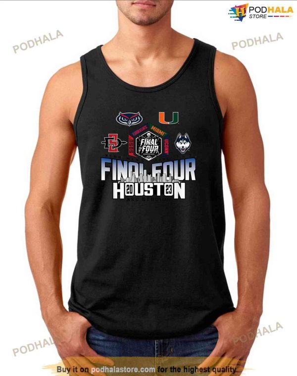 NCAA Final Four 2023 Basketball Houston Texas Shirt