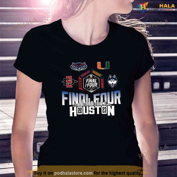 NCAA Final Four 2023 Basketball Houston Texas Shirt
