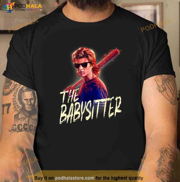 Netflix Stranger Things Steve The Babysitter Portrait Tee, Steve Harrington Shirt