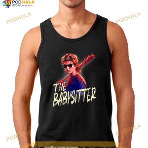Netflix Stranger Things Steve The Babysitter Portrait Tee Steve Harrington Shirt 2