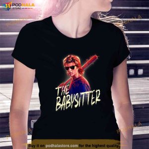 Netflix Stranger Things Steve The Babysitter Portrait Tee Steve Harrington Shirt 3
