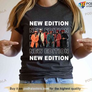 New Edition Band Music Shirt, Vintage New Edition Legacy Tour 2023 Shirt